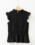 Lira Ruffle Peplum Top