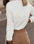 Perscilla Cuff Blouse