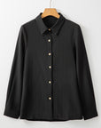 Pionie Textured Buttoned Collar Shirt