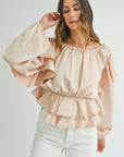 Olivia Peplum Blouse