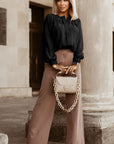 Perscilla Cuff Blouse