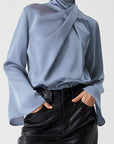 Scilicy Turtleneck Blouse