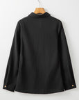 Pionie Textured Buttoned Collar Shirt