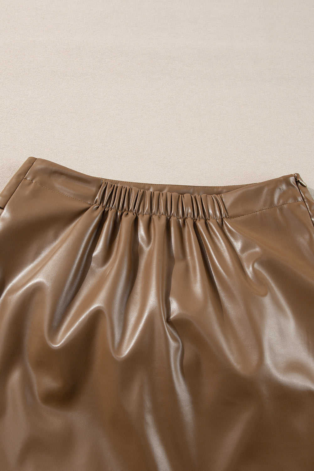 Ivy Faux Leather Mini Skirt