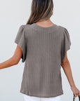 Florence Flutter Sleeve Top