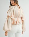Olivia Peplum Blouse