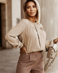 Perscilla Cuff Blouse