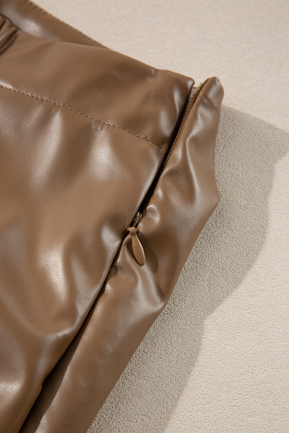 Ivy Faux Leather Mini Skirt