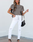 Florence Flutter Sleeve Top