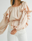 Olivia Peplum Blouse