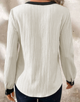 Mira V Neck Blouse