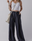 Elise Pleated Wide Leg Pants