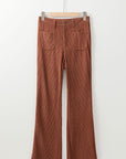 Alina High-Waisted Corduroy Pants