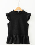 Lira Ruffle Peplum Top