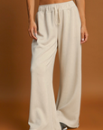 Ivy Drawstring Wide-Leg Pants