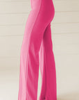 Elise Central Seam Flared Pants