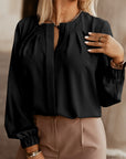 Perscilla Cuff Blouse