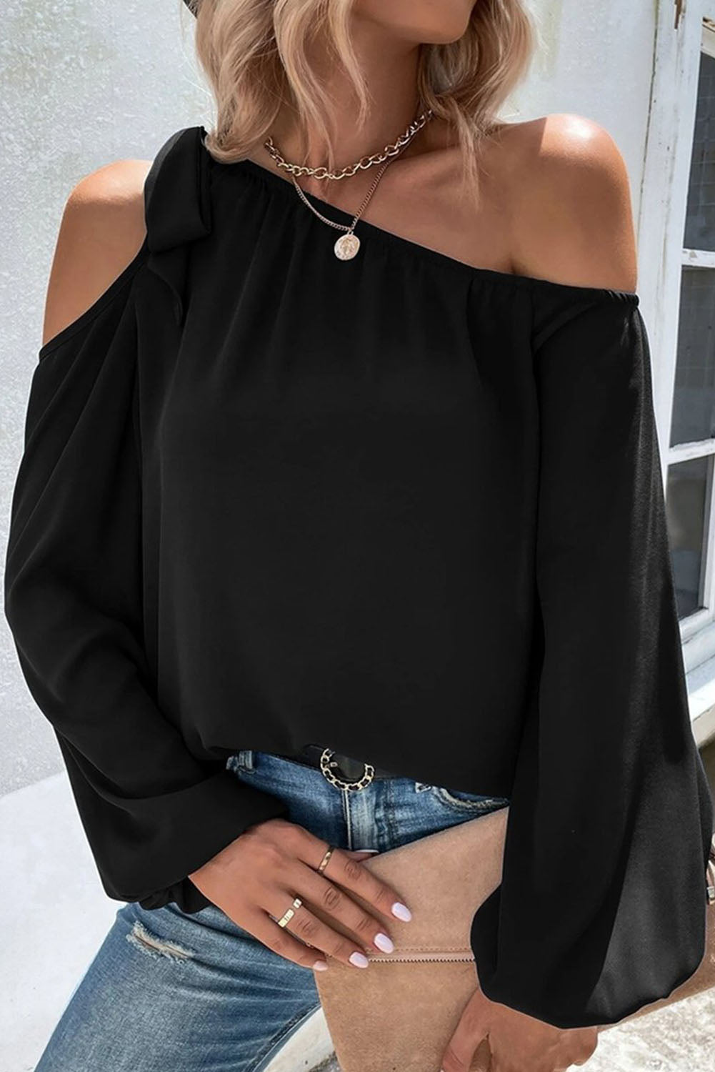 Marcile Off-Shoulder Blouse