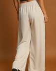 Ivy Drawstring Wide-Leg Pants