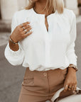 Perscilla Cuff Blouse