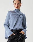 Scilicy Turtleneck Blouse