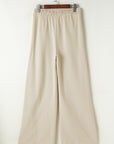 Ivy Drawstring Wide-Leg Pants