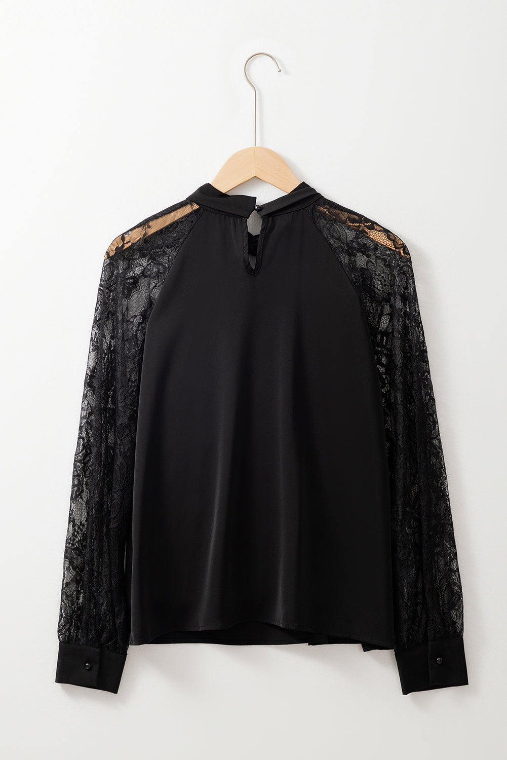 Imani Floral Lace Raglan Sleeve Blouse